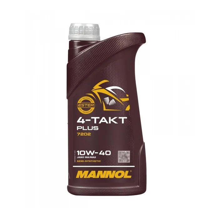 Моторное масло Mannol 4-TAKT PLUS 1л 10W-40 Фото