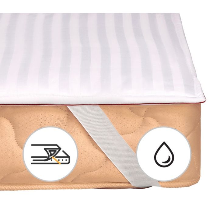 Наматрасник MirSon Deluxe Тенсель (Modal) 314 80x200 см Фото