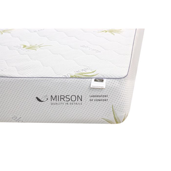 Наматрасник MirSon №1004 Alberto Eco Aloe Vera 80х160 см Фото