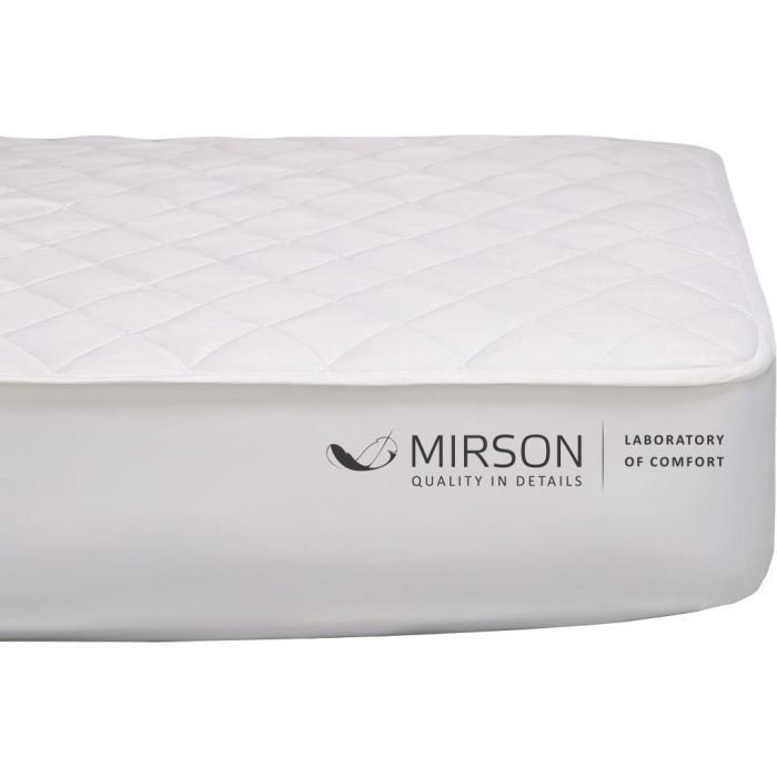 Наматрасник MirSon шелковый Silk двусторонний 297 160x200 см Фото