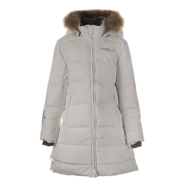 Пальто детское Huppa PARISH 12470055 белый 128 Фото
