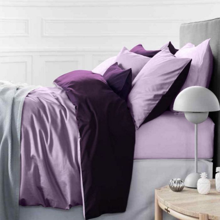 Постельное белье MirSon Сатин Premium Iris 0199+3220 2х160х220 Фото