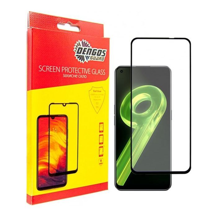 Стекло защитное Dengos Full Glue Realme 9 4G Фото