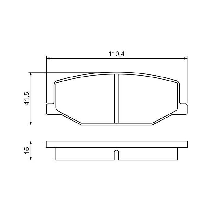 Тормозные колодки Bosch 0 986 460 935 Фото