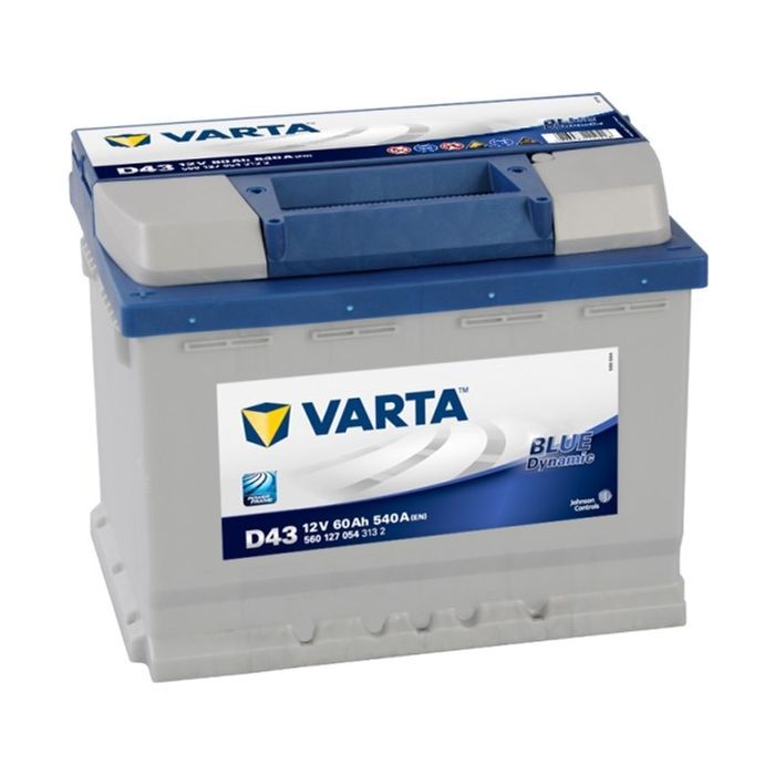 Аккумулятор автомобильный Varta 60Ач Blue Dynamic D43 Фото