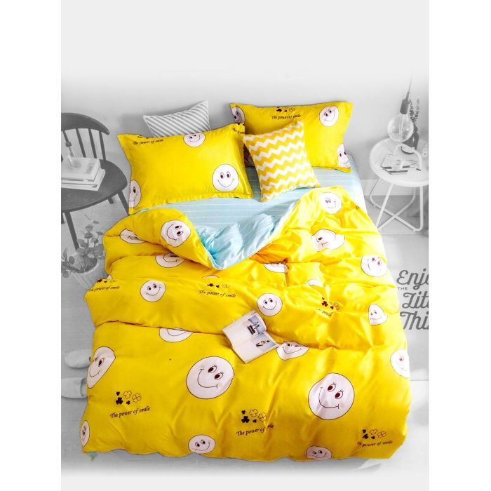 Простынь MirSon Сатин Premium 22-1146 Felikin 180x220 см Фото