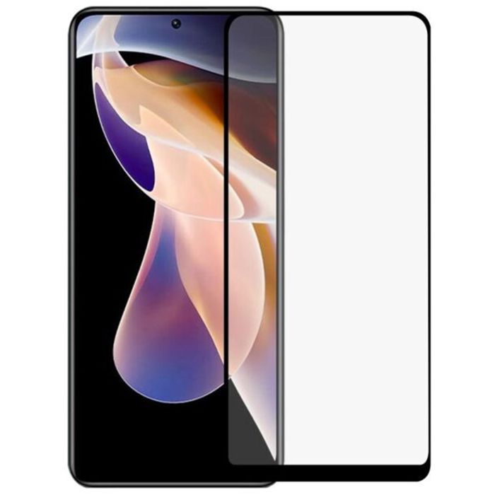 Стекло защитное Drobak Poco M4 Pro Black Frame A+ Фото