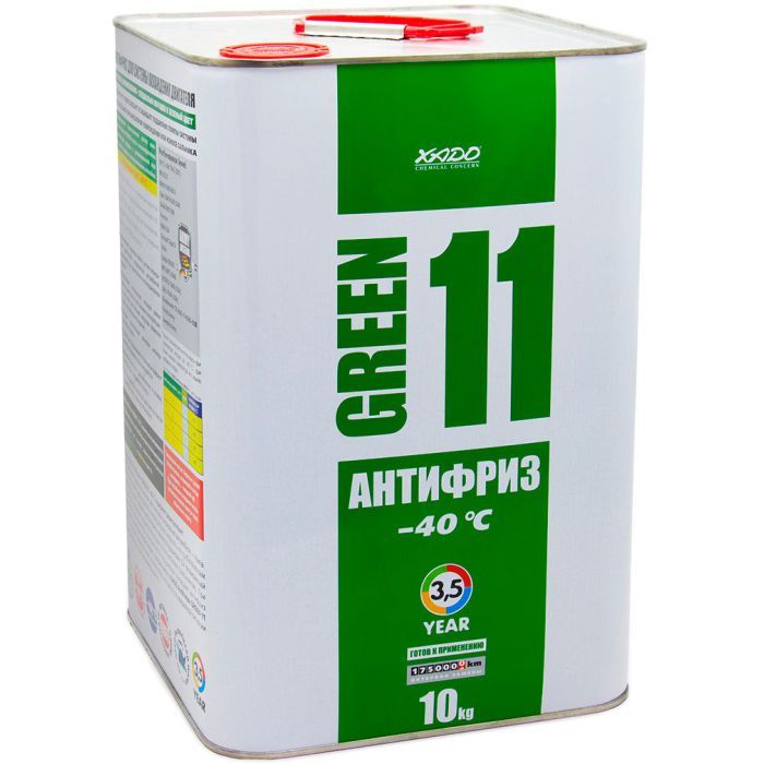 Антифриз Xado Green 11 -40 10 кг Фото
