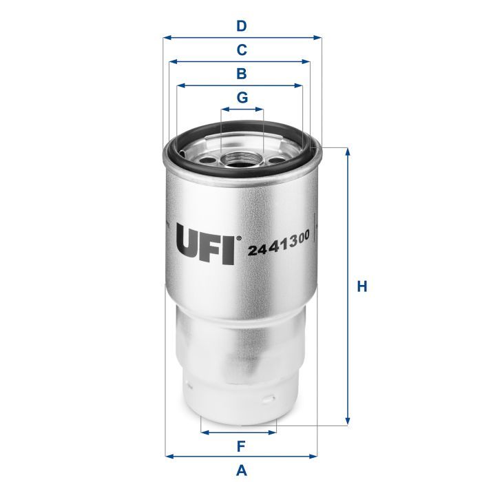 Фильтр топливный UFI 24.413.00 Фото