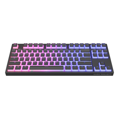 Dark Project KD87A PBT Mechanical Gateron Cap Teal Black DP-KD-87A ...