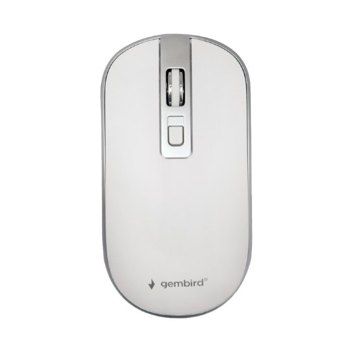 Мышка Gembird MUSW-4B-06-WS Wireless White-Silver Фото