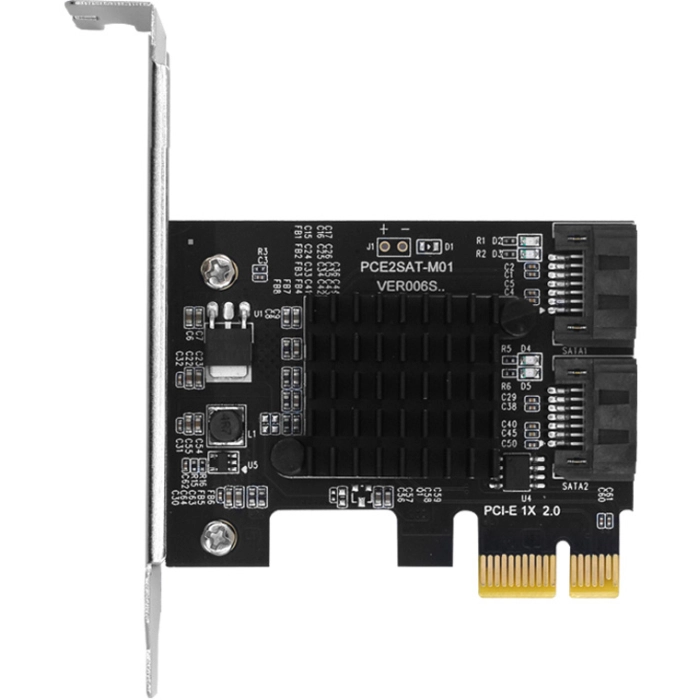 Контроллер Dynamode PCI-E to 2 х SATA III (6 Gb/s), 2 ch (PCI-E-2xSATAIII-Marvell)