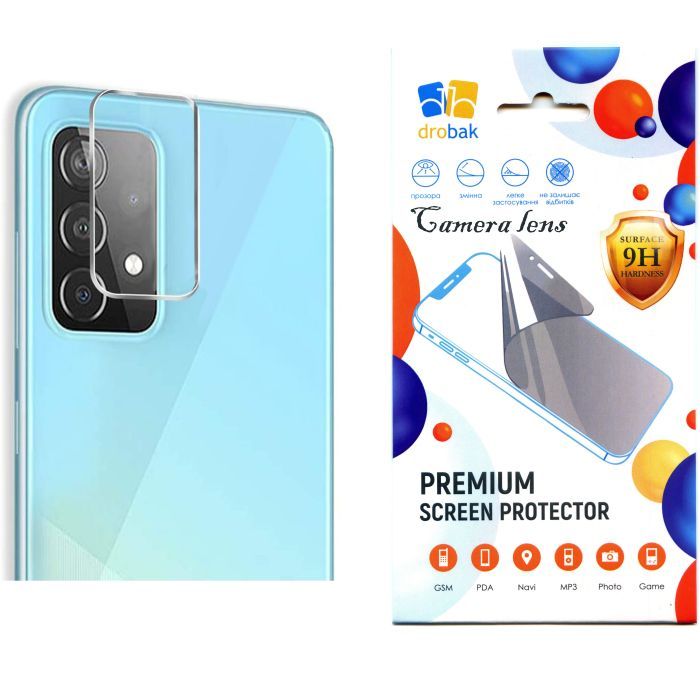 Стекло защитное Drobak 3D camera Samsung Galaxy M52 5G Фото