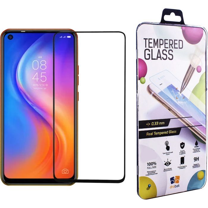 Стекло защитное Drobak Tecno Camon 16 SE Фото