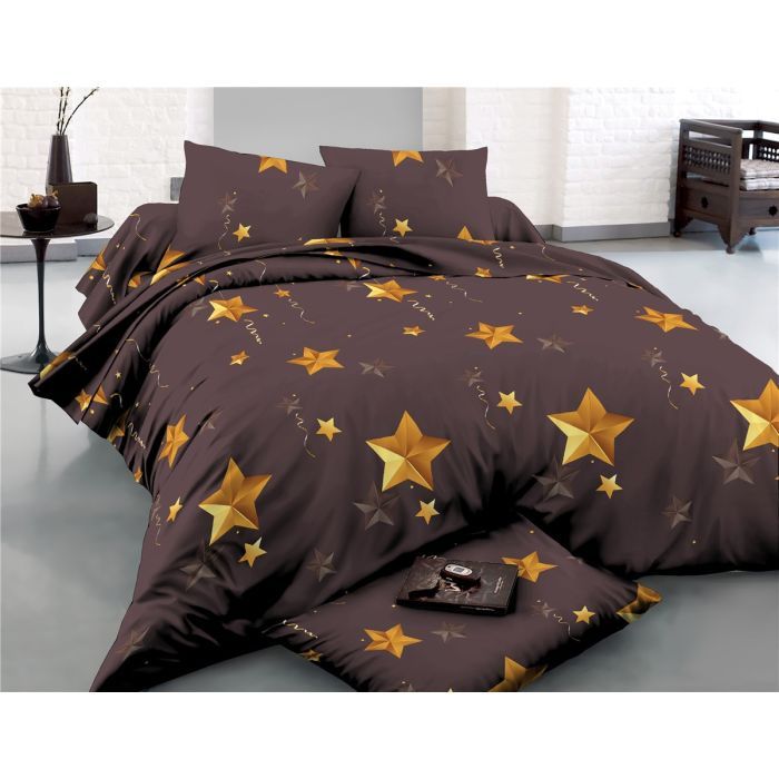 Постельное белье MirSon Сатин 22-1272 Stellar 2х160х220 семейный евро Фото