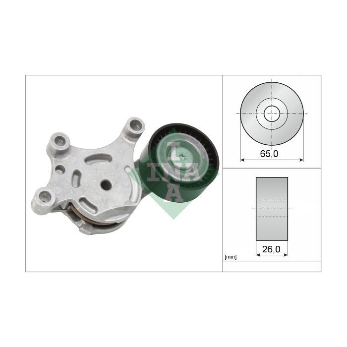 Натяжитель ремня с роликом INA 534 0075 20 Фото