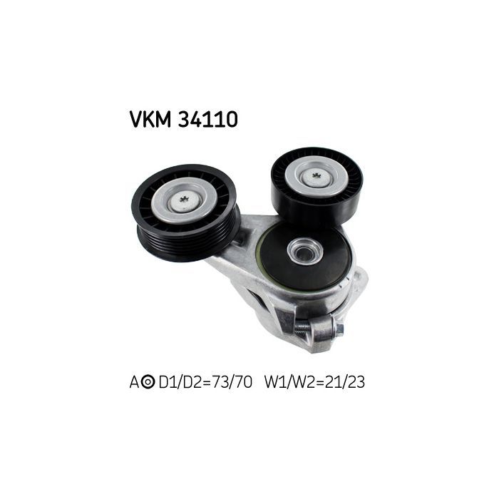 Натяжитель ремня с роликом SKF VKM 34110 Фото
