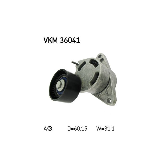 Натяжитель ремня с роликом SKF VKM 36041 Фото