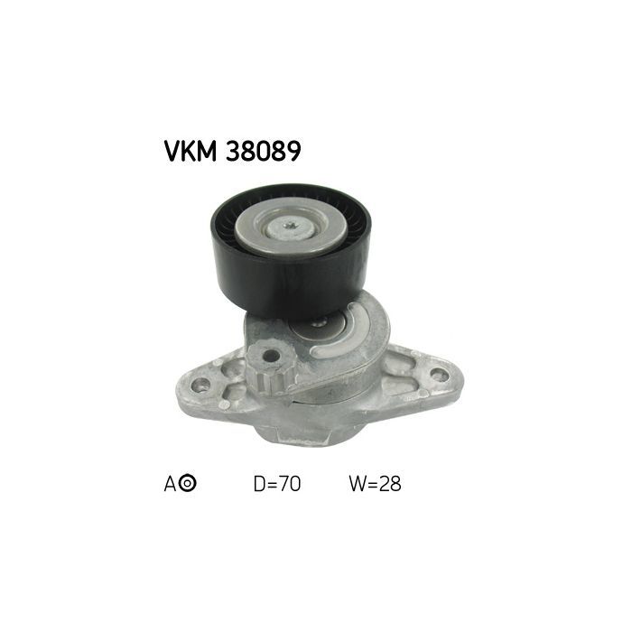 Натяжитель ремня с роликом SKF VKM 38089 Фото