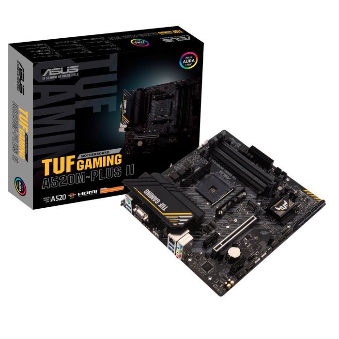Материнская плата ASUS TUF GAMING A520M-PLUS II Фото 1
