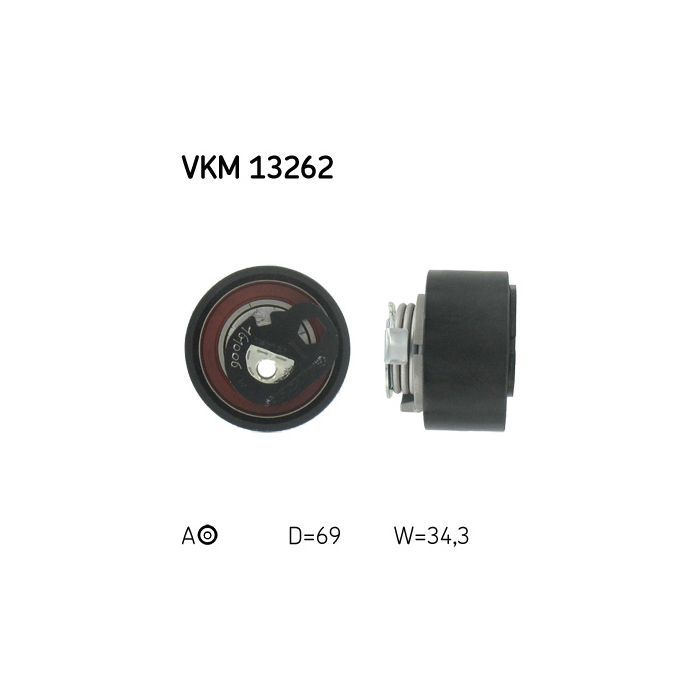Ролик натяжителя ремня SKF VKM 13262 Фото