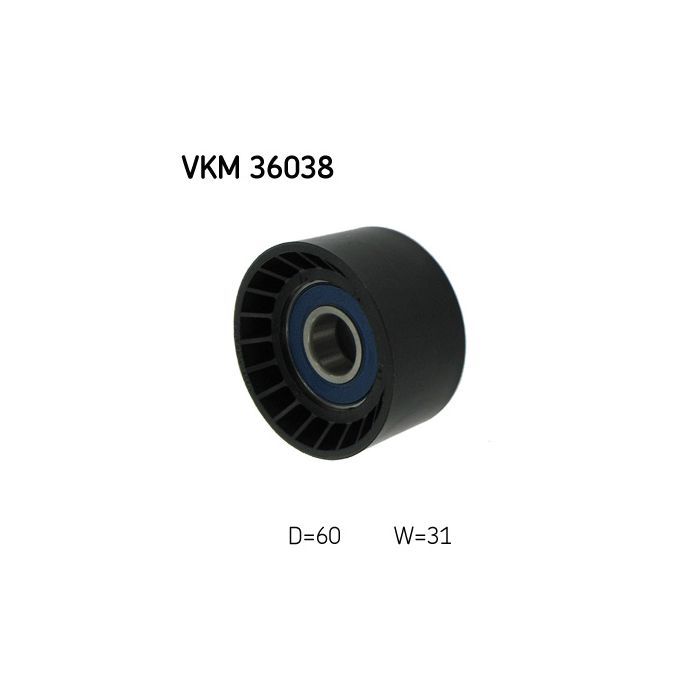 Ролик натяжителя ремня SKF VKM 36038 Фото