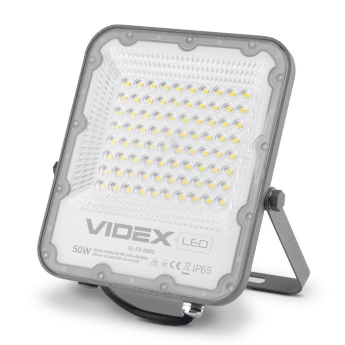Прожектор Videx LED PREMIUM VIDEX F2 50W 5000K Фото