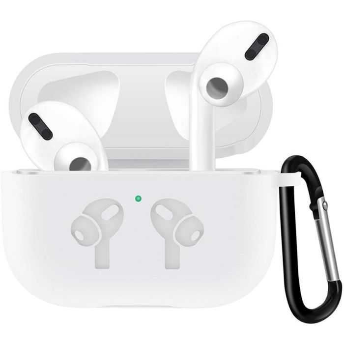 Чехол для наушников BeCover Silicon Protection для Apple AirPods Pro White Фото