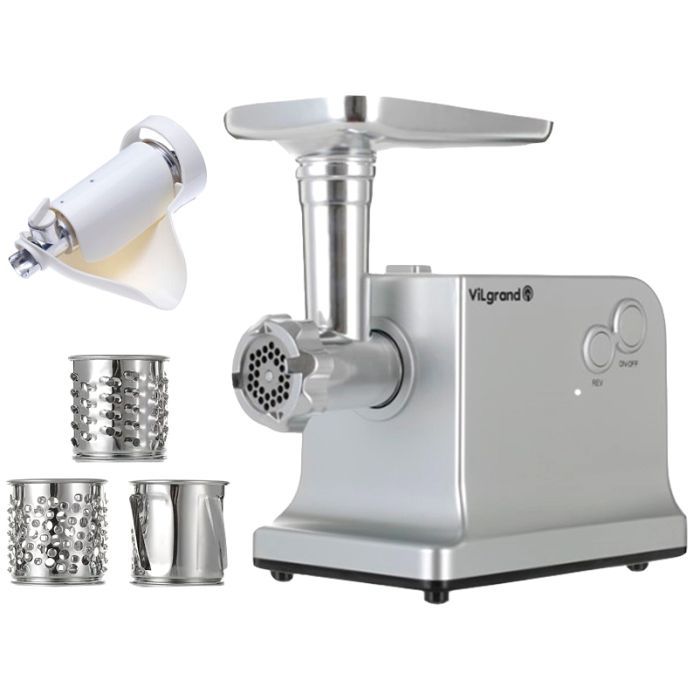 Мясорубка Vilgrand V221-PMG silver Фото