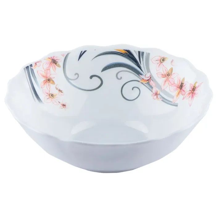 Салатник Vittora "Квіткові Вензеля" Wave 17,5 см Фото