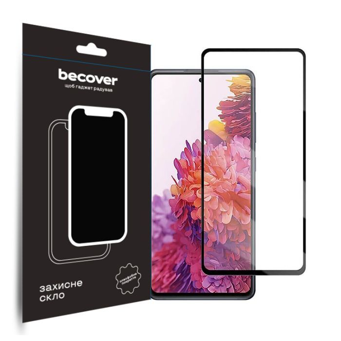 Стекло защитное BeCover Samsung Galaxy S20 FE SM-G780 Black Фото