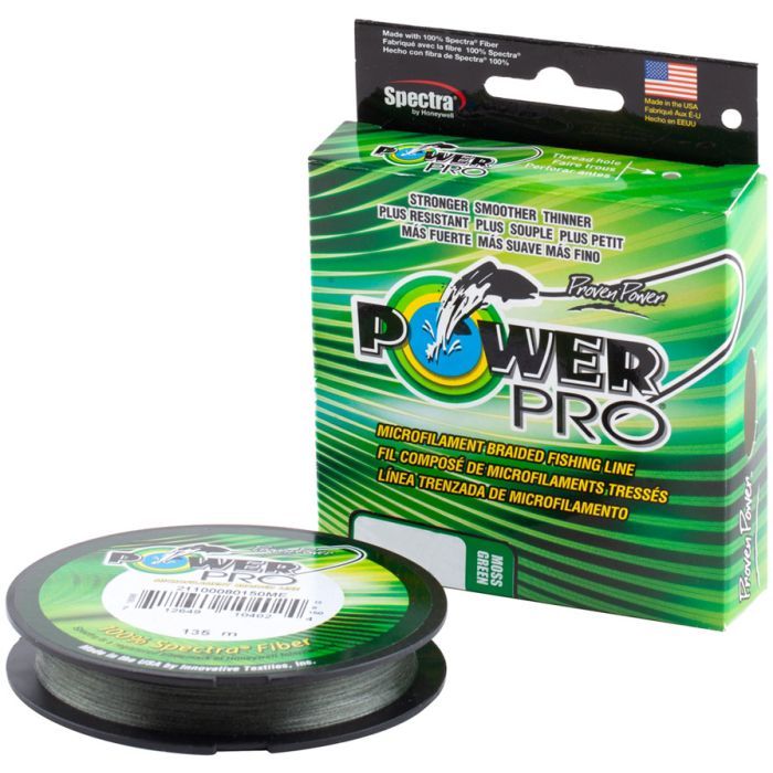 Шнур Power Pro Moss Green 135m 0.06mm 6.5lb/3.0kg Фото