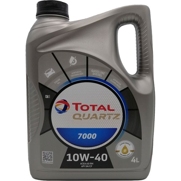 Моторное масло Total QUARTZ 7000 10w40 4л Фото