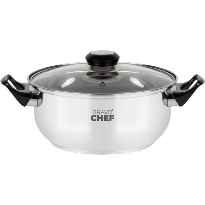 Кастрюля Bravo Chef 1.6 л Bakelite Фото