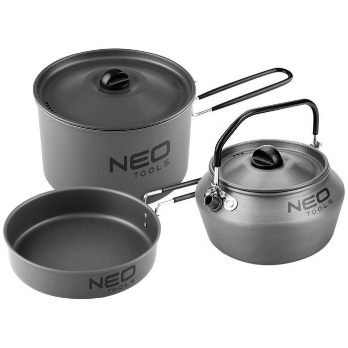 Набор туристической посуды Neo Tools 3в1 LFGB 0.616кг Фото