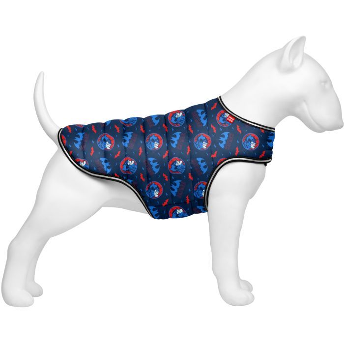 Курточка для животных WAUDOG Clothes "Бетмен червоно-блакитний" XXS Фото