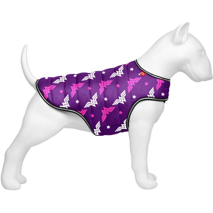 Курточка для животных WAUDOG Clothes "Чудо-женщина фиолет" L Фото