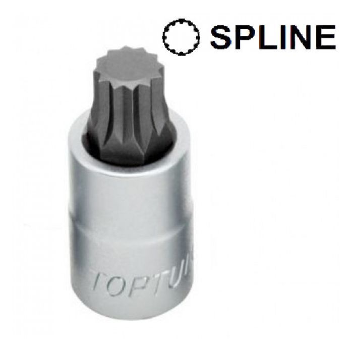 Торцевая головка Toptul SPLINE M6 L55мм 1/2" Фото