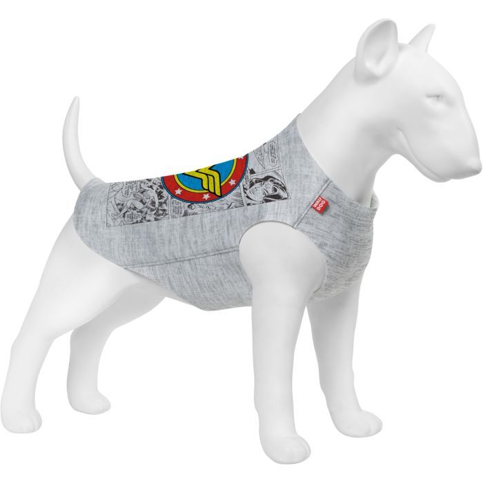 Борцовка для животных WAUDOG Clothes "Чудо-женщина комикс" XS25 Фото