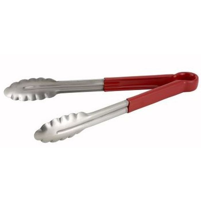 Щипцы кухонные Winco UT-12HP-R 30 см Red Фото