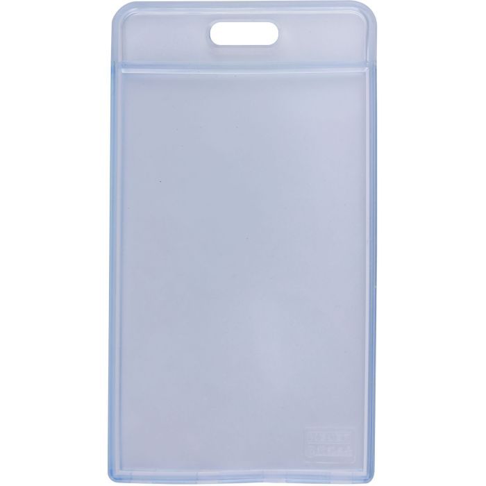 Бейдж Optima вертикальный PVC, 55х90 мм Фото