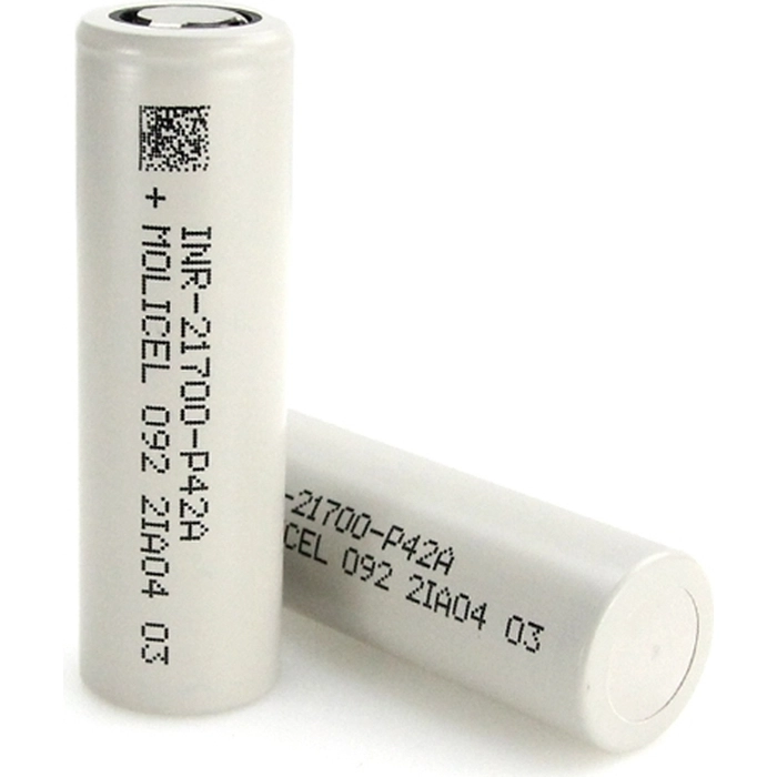 Акумулятор 21700 4200mAh, 45A, button top Molicel (INR21700-P42A)