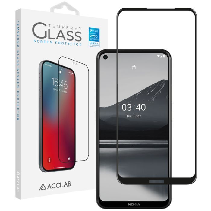 Стекло защитное ACCLAB Full Glue Nokia 3.4 Фото