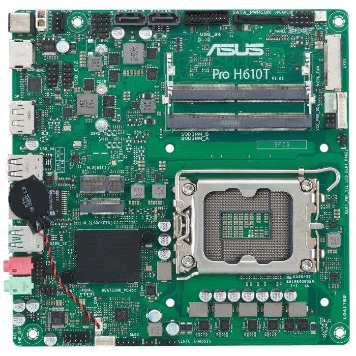 Материнская плата ASUS PRO H610T-CSM Фото