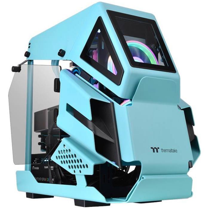 Корпус для ПК ThermalTake AH T200 Turquoise Фото