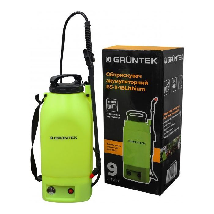 Опрыскиватель Gruntek BS-9-3B Lithium Фото