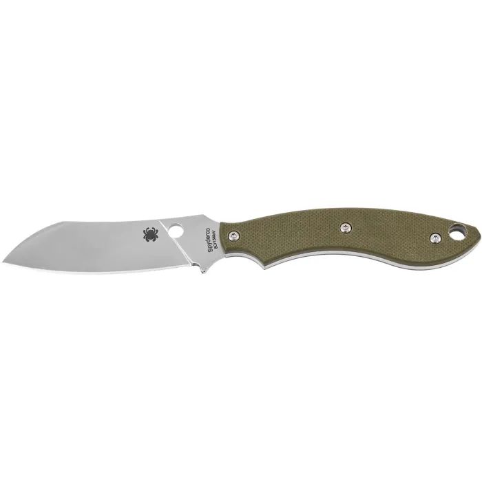 Нож Spyderco Stok G-10 Drop Point Green Фото