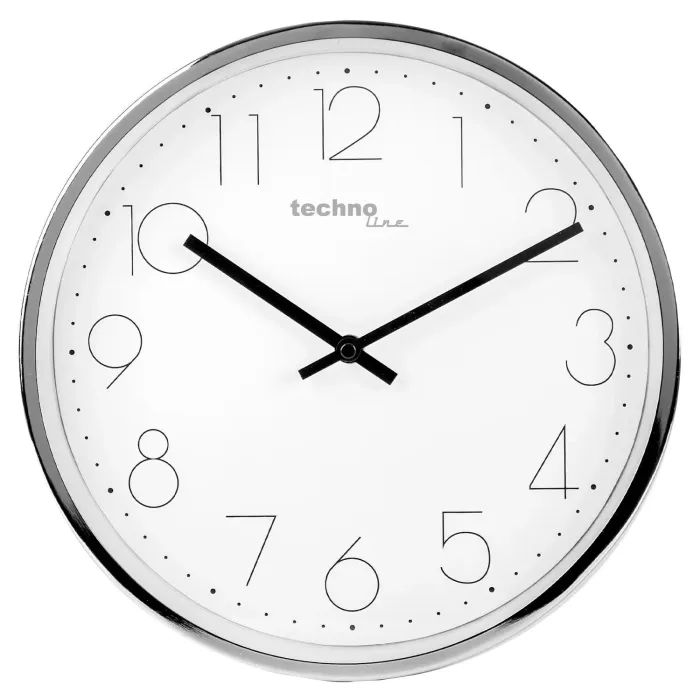 Настенные часы Technoline WT7210 White/Silver Фото