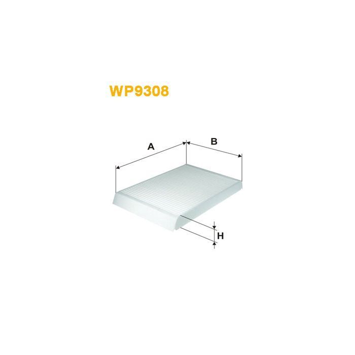 Фильтр салона Wixfiltron WP9308 Фото
