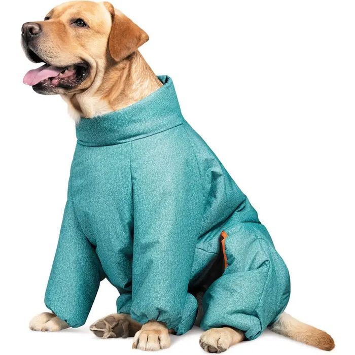 Комбинезон для животных Pet Fashion «Cold» для такс XS (бірюзовий) Фото